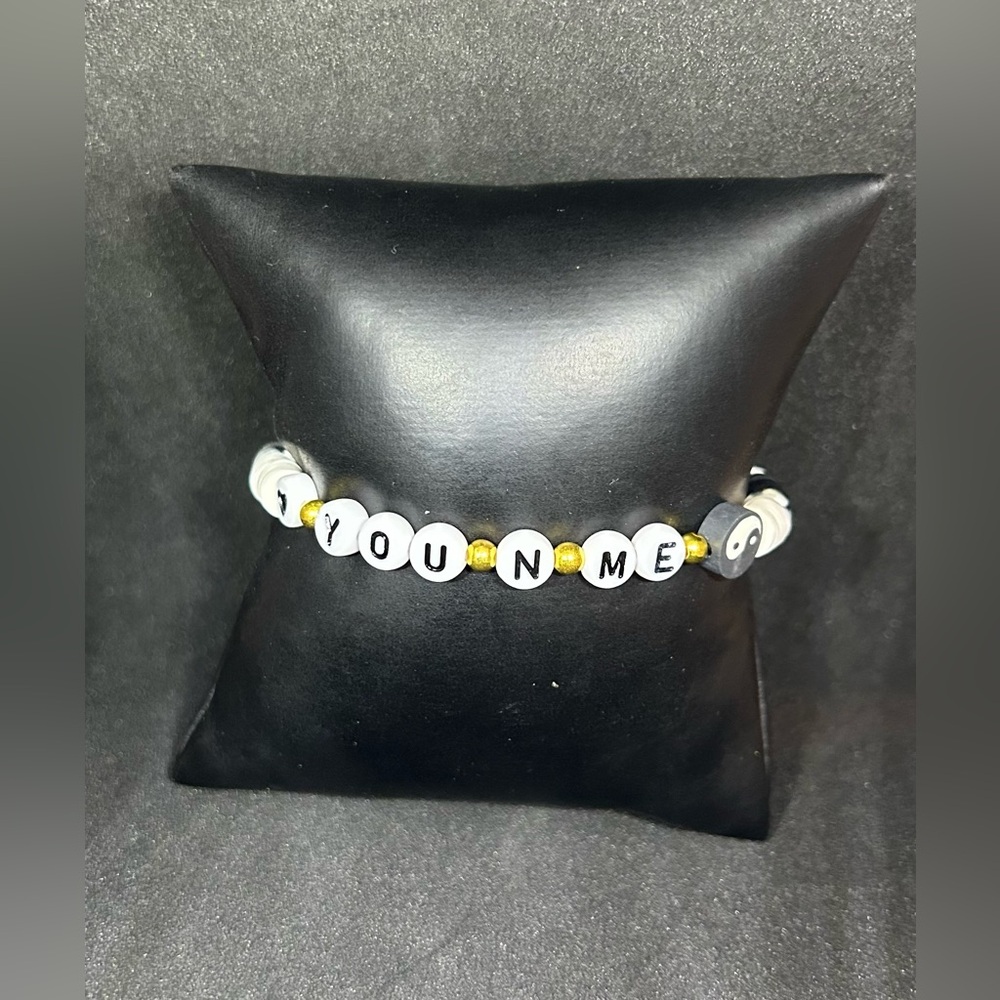 You & Me (Ying Yang) Heishi Bracelet